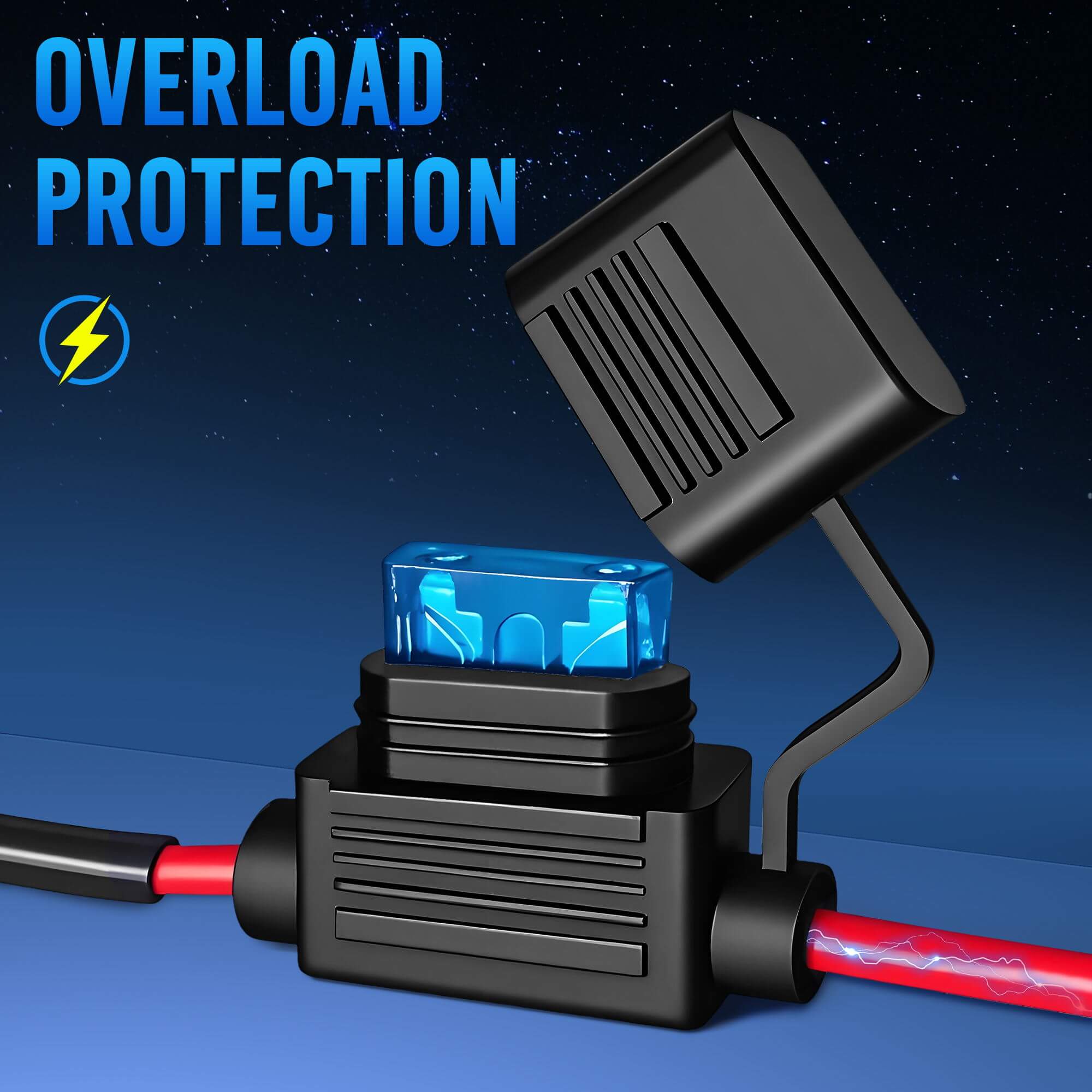 3 Inch 72W LED Light Pods Square Off-Road Driving Fog Lamp Spot Flood Beam Automotive Auxiliary Lighting, Pair