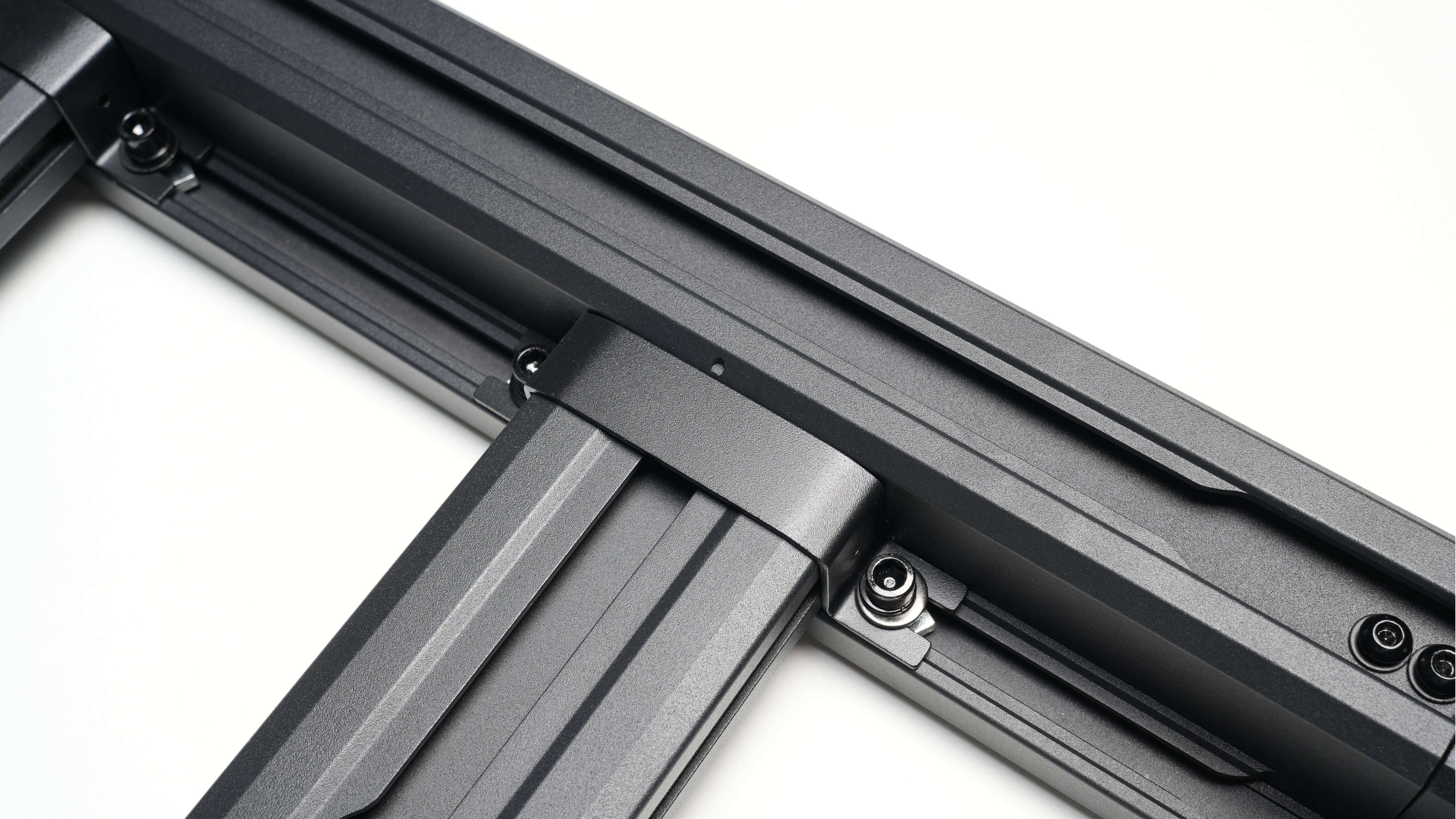 Newest LED Roof Rack Cargo Platform w/ built-in RGB+IC Light Strips, RGB Chasing Lights Frame, Aluminum, 55.1" x 47.2", Fits Most 2-Bar SUVs (Only Ships to U.S. )