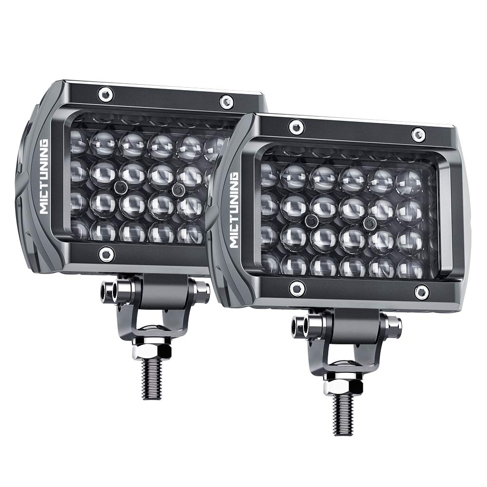 K1 LED Pods Quad Row Off Road Combo LED Light Bar 1920lm Driving Fog Lamps  2Pcs 4 Inch