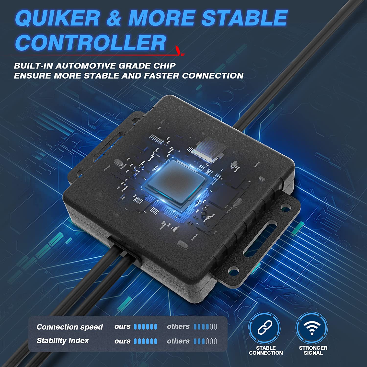 CM RGB LED Rock Lights Kits 4-12 Pods, 2nd-Gen RGB LED Rock Lights, APP Control