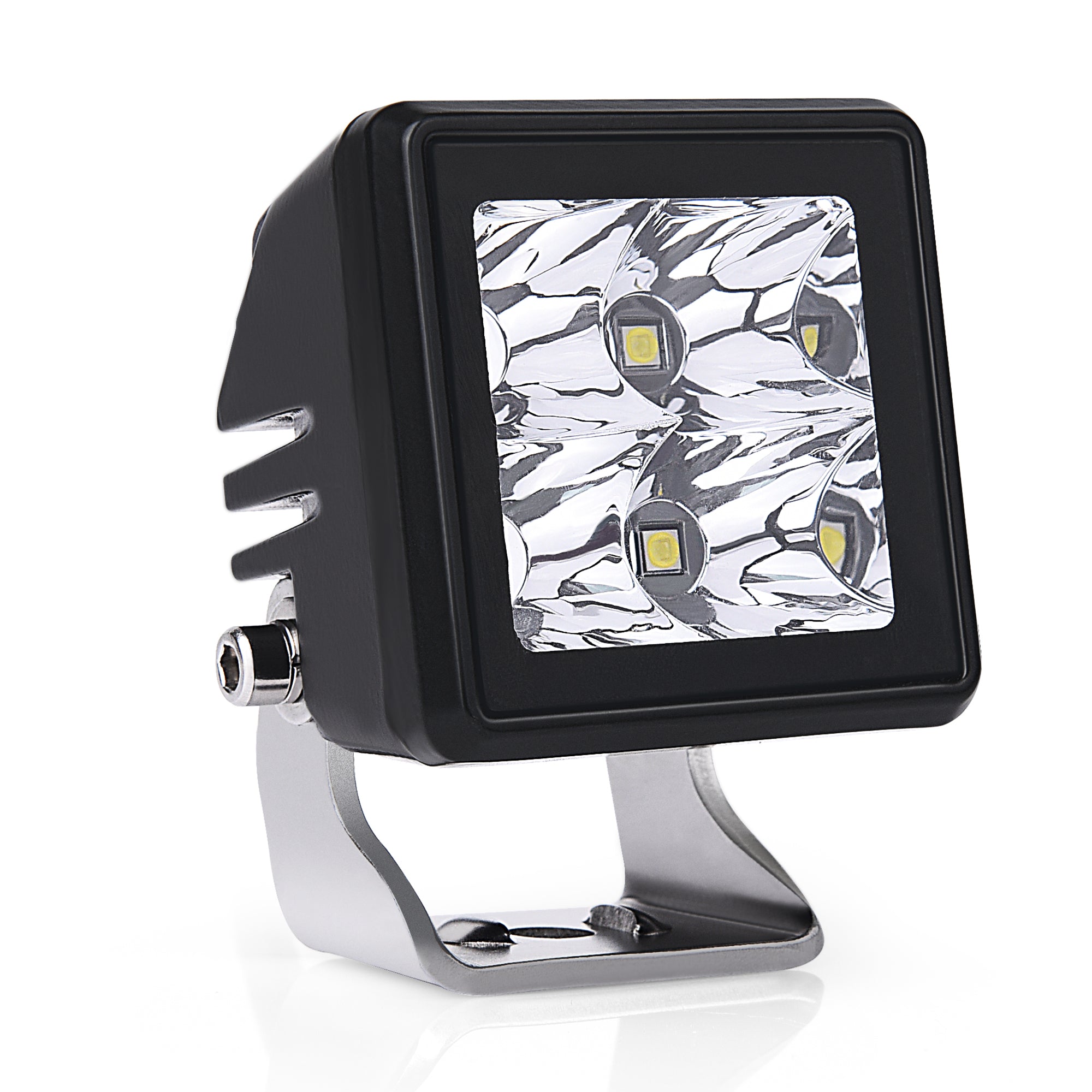 Bezel-Less LED Pods Light, 2.36 Inch 20W LED Driving Spot Light Fog Light, IP67 Waterproof (2 PCS)