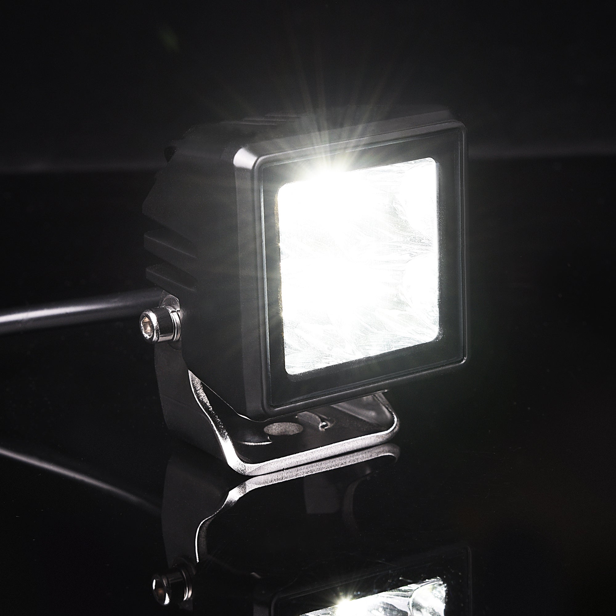 Bezel-Less LED Pods Light, 2.36 Inch 20W LED Driving Spot Light Fog Light, IP67 Waterproof (2 PCS)
