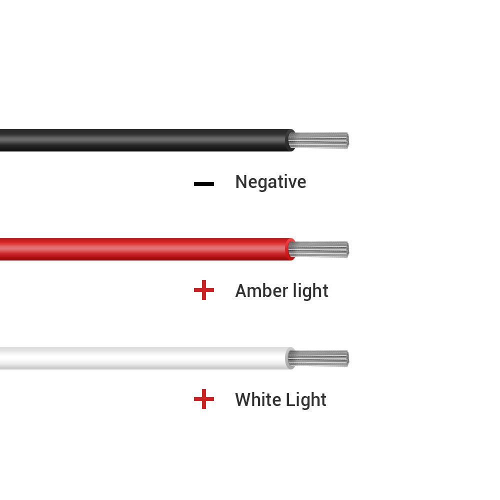 WR1 2Pcs 4.7 Inch 30W Round Driving Lights, 2918lm LED Light Pods Off Road Fog Lights - Amber Marker Light