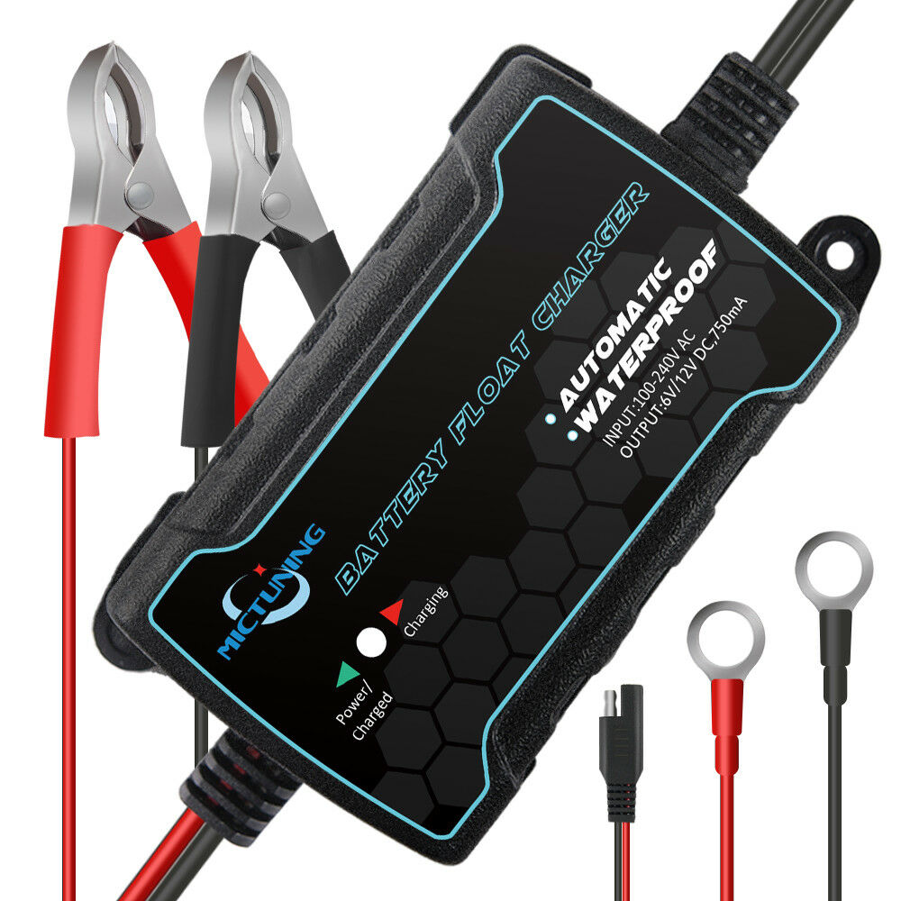 12V Automatic Battery Trickle Charger Maintainer for Car Truck Motor