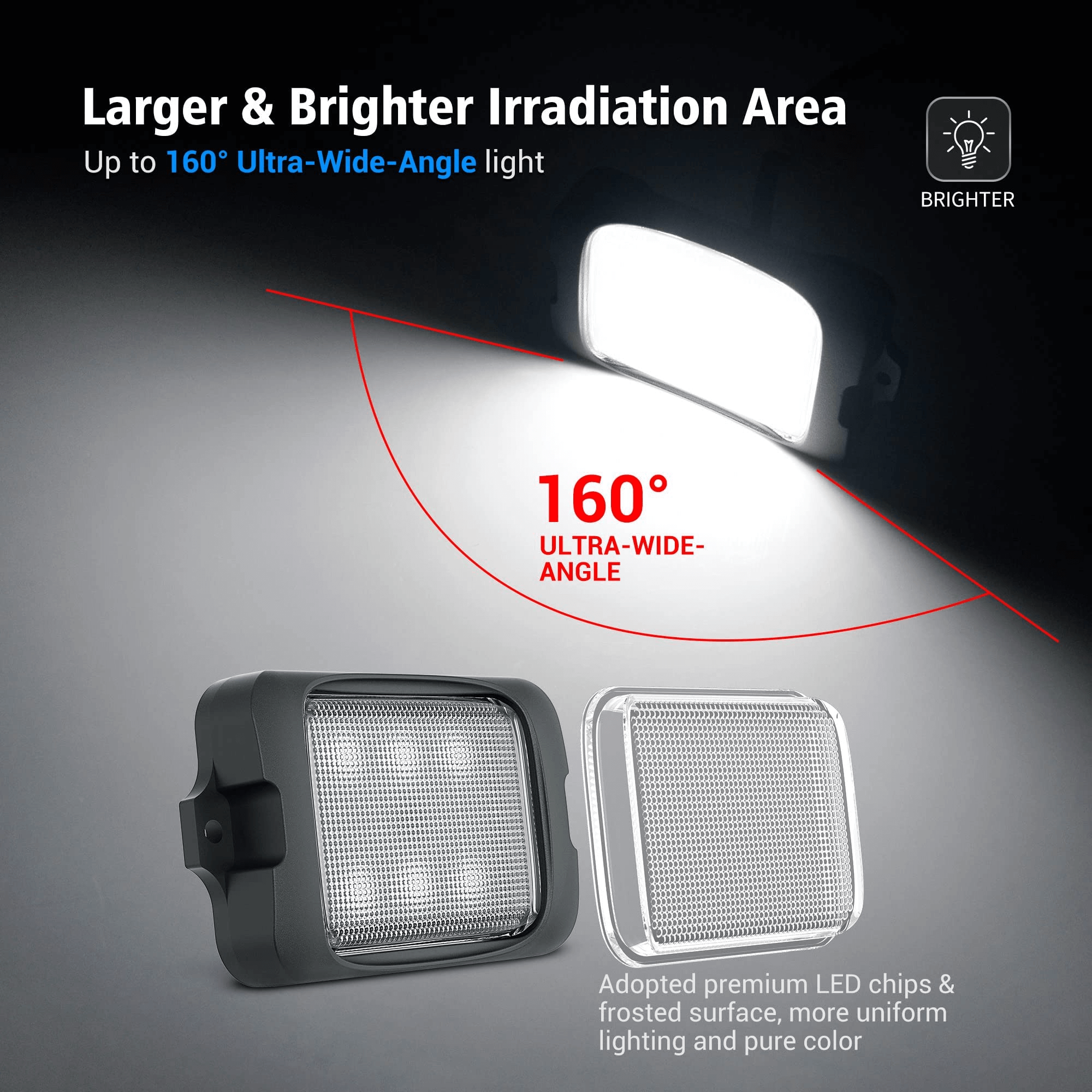 C3 Extensible RGBW LED Rock Lights - 4-32 Pods Wireless Control Multi-Color Neon Underglow Lights